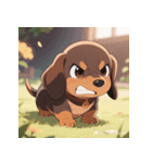 無言で伝わる犬の気持ち（個別スタンプ：14）