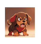 無言で伝わる犬の気持ち（個別スタンプ：15）