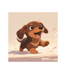 無言で伝わる犬の気持ち（個別スタンプ：18）