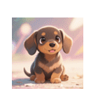 無言で伝わる犬の気持ち（個別スタンプ：23）