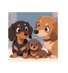 無言で伝わる犬の気持ち（個別スタンプ：25）