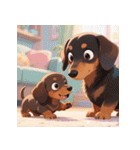 無言で伝わる犬の気持ち（個別スタンプ：28）