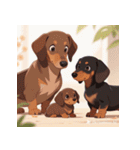 無言で伝わる犬の気持ち（個別スタンプ：30）