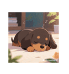 無言で伝わる犬の気持ち（個別スタンプ：33）