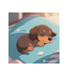 無言で伝わる犬の気持ち（個別スタンプ：34）