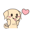 じゃれ犬（個別スタンプ：4）