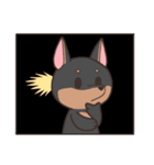 じゃれ犬（個別スタンプ：8）