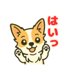 小さな黒と白茶のチワワたち2（個別スタンプ：8）