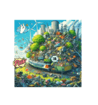 エコ鉄GREEN  FLASH号発進‼️（個別スタンプ：15）