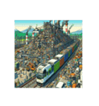 エコ鉄GREEN  FLASH号発進‼️（個別スタンプ：22）