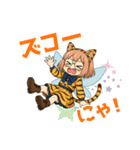にゃにゃ大阪弁の猫耳妖精（トラ柄Ver）（個別スタンプ：7）