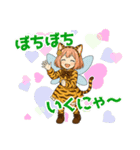 にゃにゃ大阪弁の猫耳妖精（トラ柄Ver）（個別スタンプ：22）
