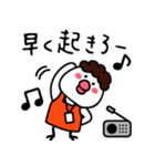 【夏】ひよやんの母（個別スタンプ：17）