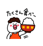 【夏】ひよやんの母（個別スタンプ：21）