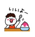 【夏】ひよやんの母（個別スタンプ：22）