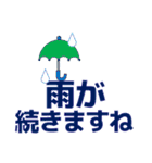 ずっと使えるデカ文字優しい気遣い 夏（個別スタンプ：16）