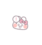 動くうしゃぎ！！1-2 ピンク（個別スタンプ：7）