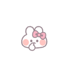 動くうしゃぎ！！1-2 ピンク（個別スタンプ：8）
