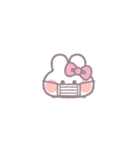 動くうしゃぎ！！1-2 ピンク（個別スタンプ：9）