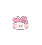 動くうしゃぎ！！1-2 ピンク（個別スタンプ：10）