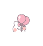 動くうしゃぎ！！1-2 ピンク（個別スタンプ：17）