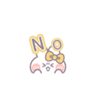 動くうしゃぎ！！1-2 黄色（個別スタンプ：2）
