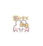 動くうしゃぎ！！1-2 黄色（個別スタンプ：3）