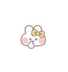 動くうしゃぎ！！1-2 黄色（個別スタンプ：8）
