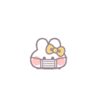 動くうしゃぎ！！1-2 黄色（個別スタンプ：9）