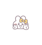 動くうしゃぎ！！1-2 黄色（個別スタンプ：11）