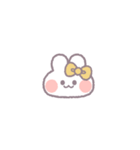 動くうしゃぎ！！1-2 黄色（個別スタンプ：14）