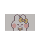 動くうしゃぎ！！1-2 黄色（個別スタンプ：16）