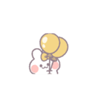 動くうしゃぎ！！1-2 黄色（個別スタンプ：17）