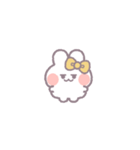 動くうしゃぎ！！1-2 黄色（個別スタンプ：19）