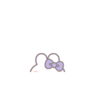 動くうしゃぎ！！1-2 紫色（個別スタンプ：6）