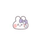 動くうしゃぎ！！1-2 紫色（個別スタンプ：12）