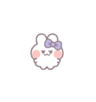 動くうしゃぎ！！1-2 紫色（個別スタンプ：19）
