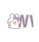 動くうしゃぎ！！1-2 紫色（個別スタンプ：23）