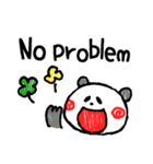 英語 中・上級者向け 粋なパンダ（個別スタンプ：6）