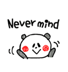 英語 中・上級者向け 粋なパンダ（個別スタンプ：9）