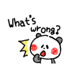 英語 中・上級者向け 粋なパンダ（個別スタンプ：26）