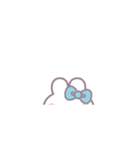 動くうしゃぎ！！1-2 水色（個別スタンプ：6）