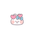 動くうしゃぎ！！1-2 水色（個別スタンプ：10）