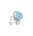 動くうしゃぎ！！1-2 水色（個別スタンプ：17）