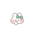 動くうしゃぎ！！1-2 緑色（個別スタンプ：8）