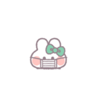 動くうしゃぎ！！1-2 緑色（個別スタンプ：9）
