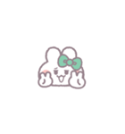 動くうしゃぎ！！1-2 緑色（個別スタンプ：11）
