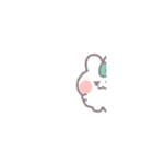 動くうしゃぎ！！1-2 緑色（個別スタンプ：18）