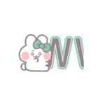 動くうしゃぎ！！1-2 緑色（個別スタンプ：23）