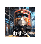 ガタンゴトン♪表情豊かな電車スタンプ（個別スタンプ：31）